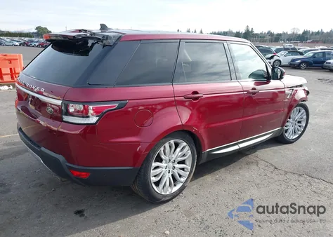2016 Land Rover Range Rover Sport 3.0L V6 Supercharged Hse из США, поврежденный, VIN SALWR2PF4GA592506